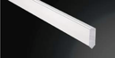 Listelo Aluminio L-03 Negro