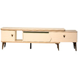 Long Wooden Tv Table - Y-1500 (1set-2box)