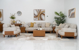 Lucas Sofa Set 3+1+1 (Fabric) – Model 1907/10