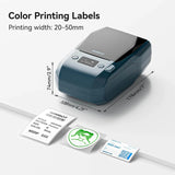 NIIMBOT M2 Thermal Transfer Label Maker, Smart Color Printing