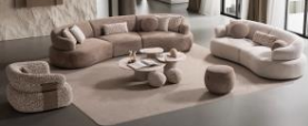 MELOW Sofa Set 5+3+1+1 – Spacious 10-Seater