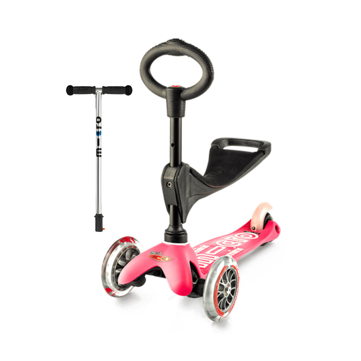 Micro Mini Micro 3in1 Classic Pink Scooter – MM0085