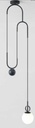 MLA1881B Hanging Light - Black D350*H1200mm