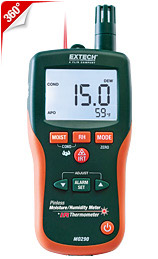 Extech MO290 Pinless Moisture Psychrometer + IR QATAR