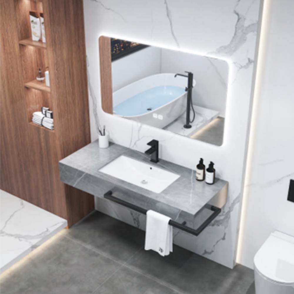 Marble Cabinet Grey - (1set-2carton)