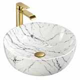 RS1465-80M Basin – White Marble