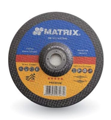 Matrix 5 STAR Premium Metal cutting disc 180x3x22.2mm Qatar