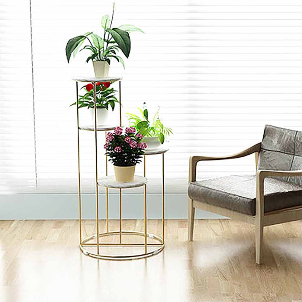 Metal Flower Display -white (cy0024)