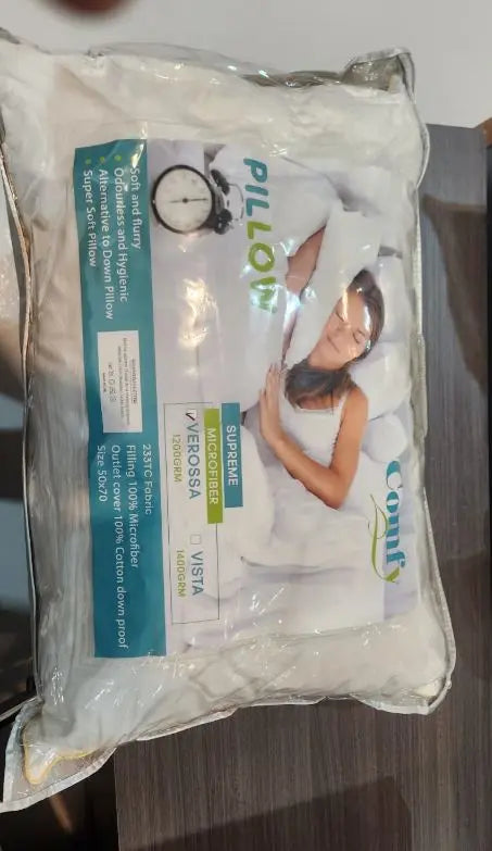 Verossa Microfiber Pillow Comfy – 1200g