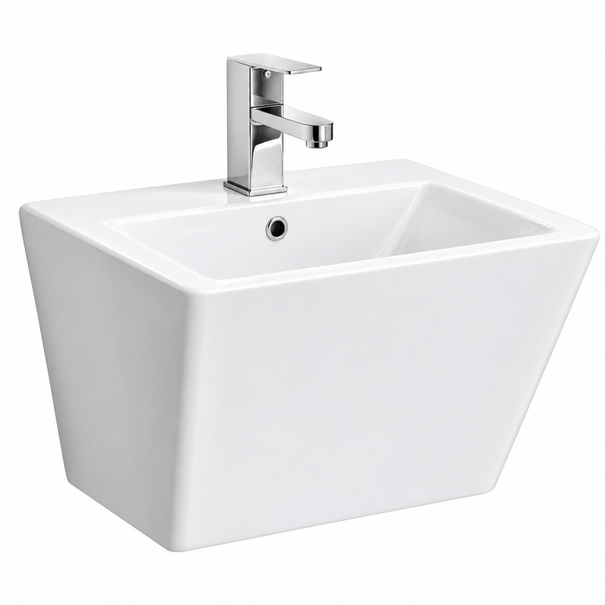 2267 Wall Hung Basin (White) 560*440*380MM