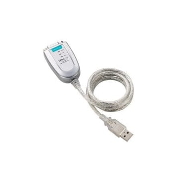 محول Moxa أحادي المنفذ RS-232 USB إلى منفذ تسلسلي - قطر