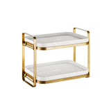 Multi-functional Storage Organizer Rack With Removable Drain Tray