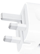 20W USB-C 3-Pin Power Adapter / (Original iPhone Charger) - White