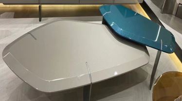 NB002 Modern Geometric Coffee Table Set