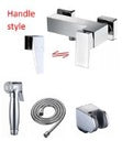 Chrome Shattaf Set Hot and Cold