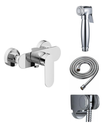 Chrome Shattaf Set Hot and Cold