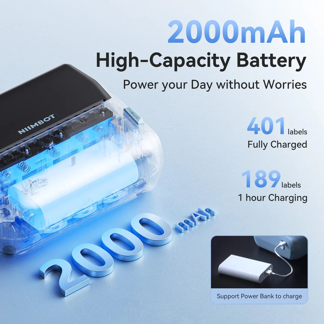 NIIMBOT B4 Inkless Thermal Label Maker for Shipping