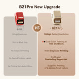 NIIMBOT B21 Pro 300dpi Bluetooth Label Printer