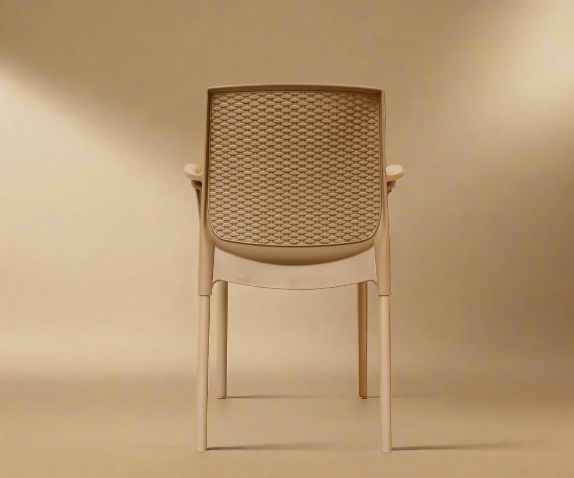 NVS-030-09 Sunset Rattan Armchair – Cappuccino
