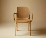 NVS-030-09 Sunset Rattan Armchair – Cappuccino