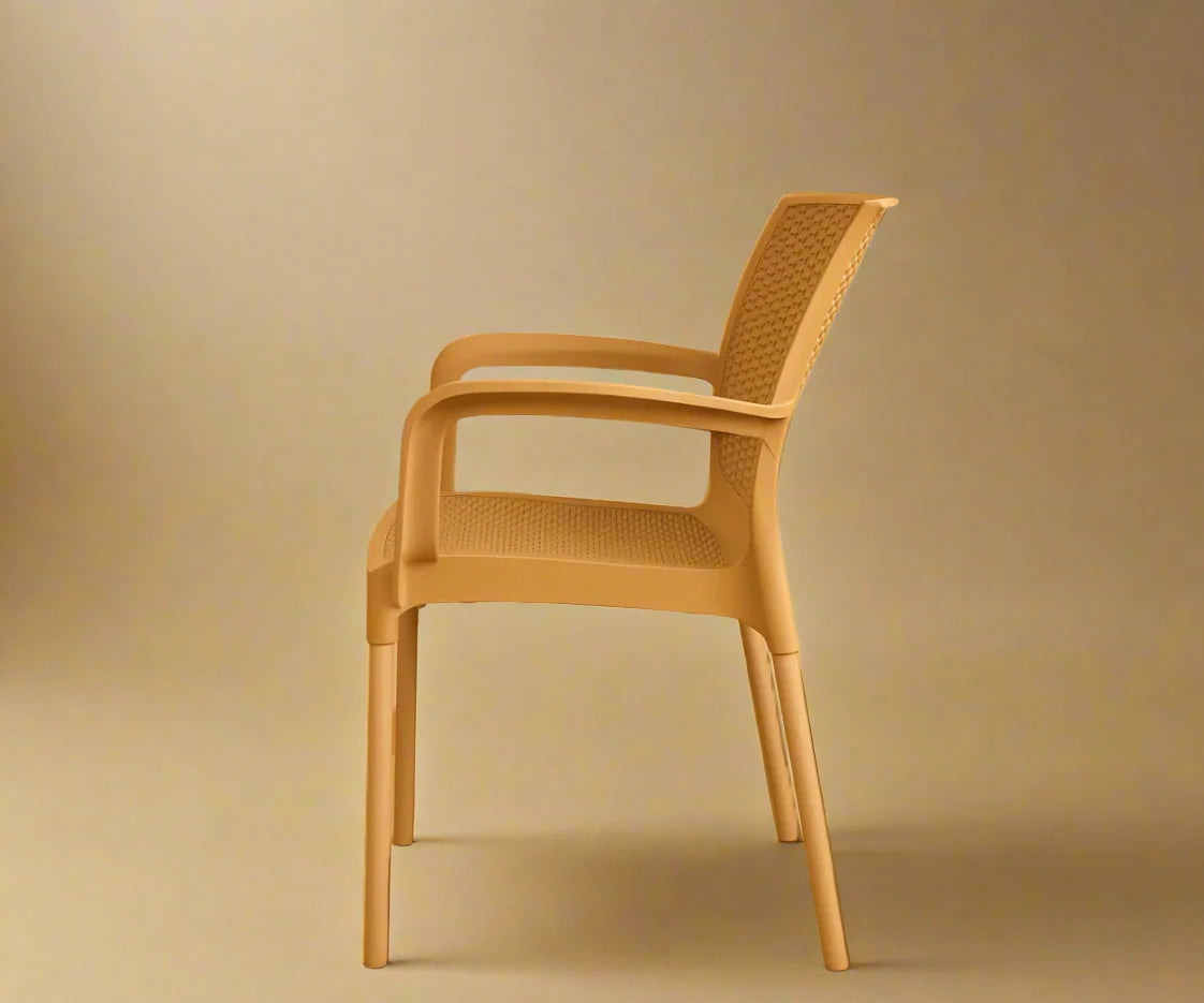 NVS-030-09 Sunset Rattan Armchair – Cappuccino