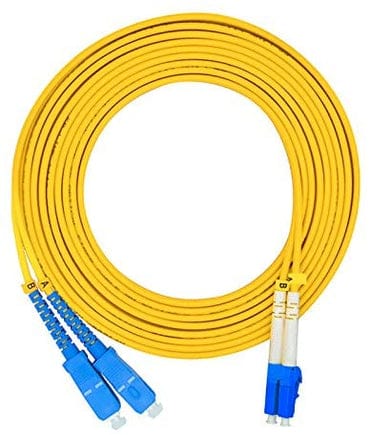 Norden SC-LC Duplex OS2 SM 2 Meter Fiber Optic Patch Cable Qatar