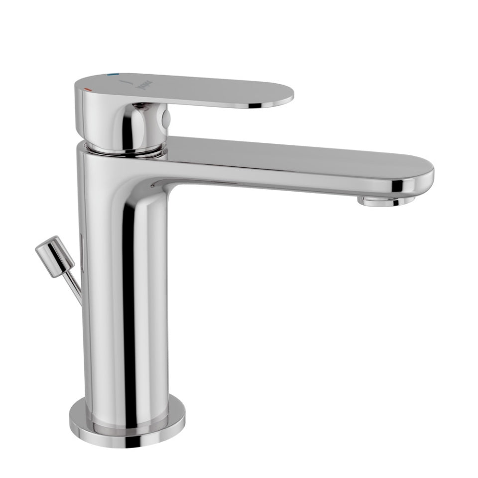 Single Lever Basin Mixer with Popup Waste - Chrome