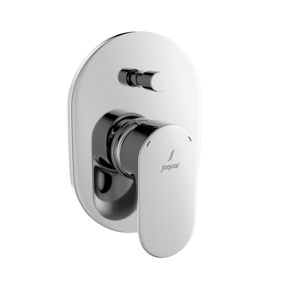 Single Lever Exposed Part Kit of Diverter - Chrome