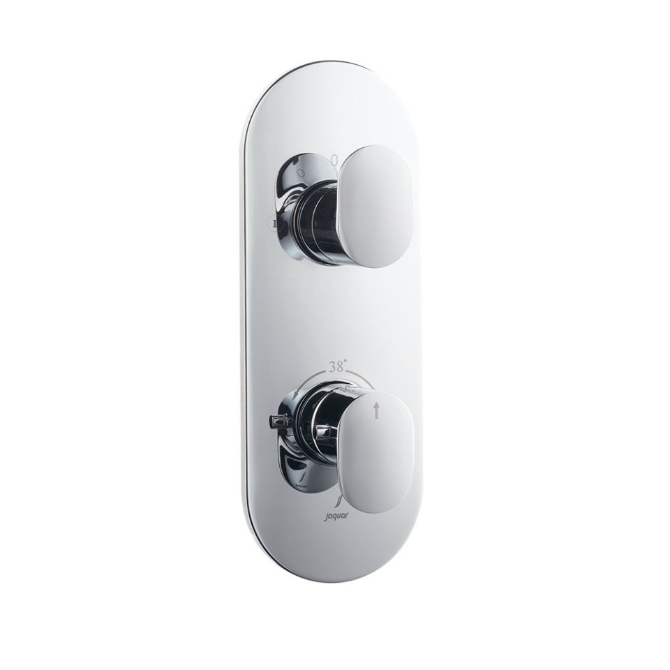 Aquamax Exposed Part Kit of Thermostatic Shower Mixer with 2-way diverter - Chrome