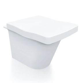 Orion Wall Hung Pan - 52cm White BuyonBudget