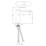 Single Lever Basin Mixer -Chrome