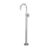 Exposed Parts of Floor Mounted Single Lever Bath Mixer - Chrome