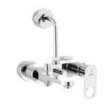 Single Lever Wall Mixer 3-in-1 System - Chrome