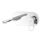 Exposed Part Kit of Single Lever Basin Mixer Wall Mounted - Chrome
