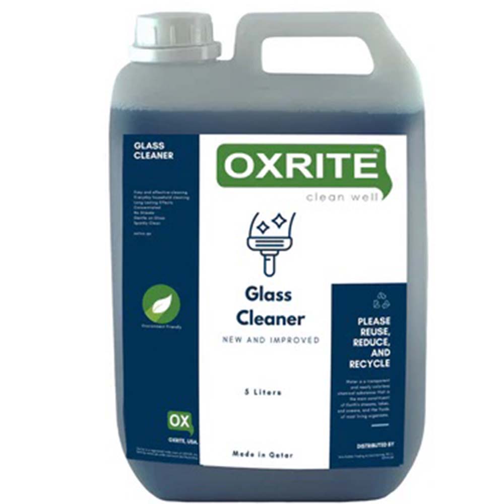 Oxrite- Glass Cleaner - 5l X 4