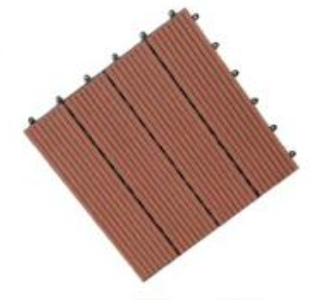 Outdoor WPC DIY Deck Tiles