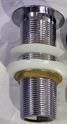 Wash Basin Pop Up Drainer Chrome (without Overflow)