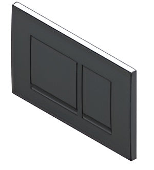 PALMGNH ALUMINIUM SHOWER SCREEN PROFILE 12x12 mm MATT BLACK 2.5m