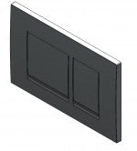 Ceres Black Shine Flush Button Turkey