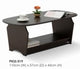 Center Table With Vacuum Foaming Top