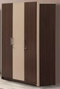 PKWTU 003 Tulip Wardrobe With 3 Doors (1Set,3Box)