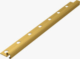 PR SQ1 12mm x 12mm Matt Gold Tile Profile
