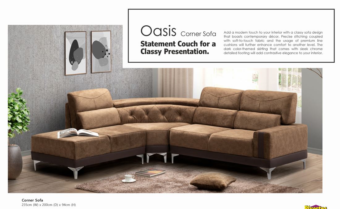 Oasis Corner Sofa Set PS0S001