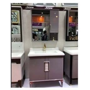 Pvc Frame Mirror With Ceramic Basin BuyonBudget