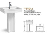 Pedestal Basin 620x495x840mm