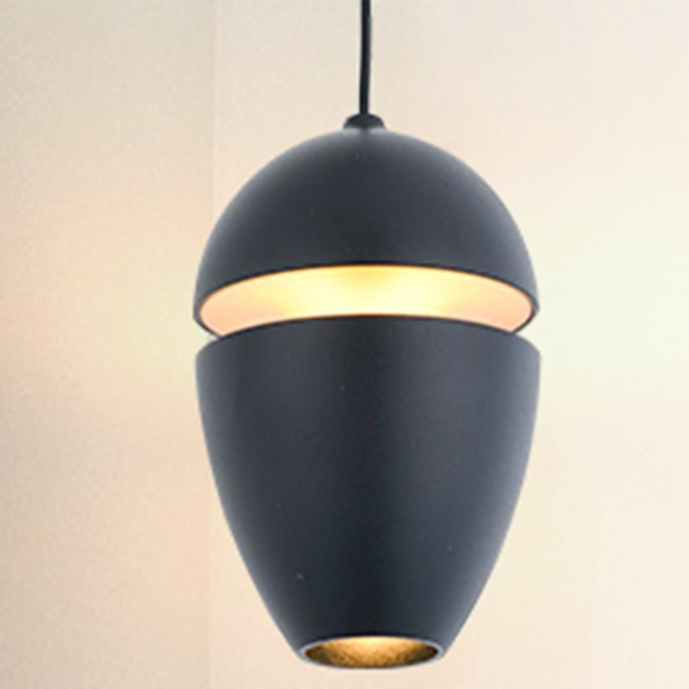 Modern Luxury Creative Minimalist Background Black Led Wall Pendant Lamp - 8940p/s (8w) D80