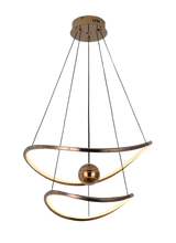 7692 Dual Ring Pendant – SS & Acrylic