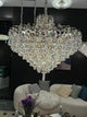 “D8223 Champagne Gold Crystal Pendant