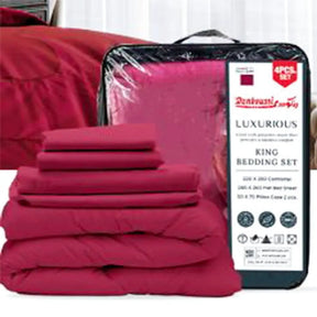 Polycotton Double Bedding Set BoB Furniture
