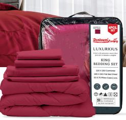 Polycotton Double Bedding Set (764460631050)